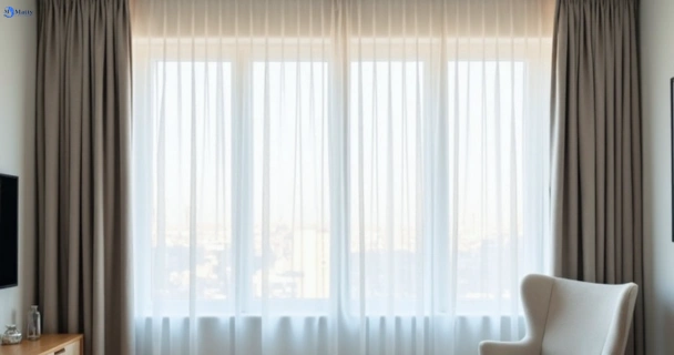 Restored vibrant drapes in new-farm QLD after Matty Curtain Cleaning